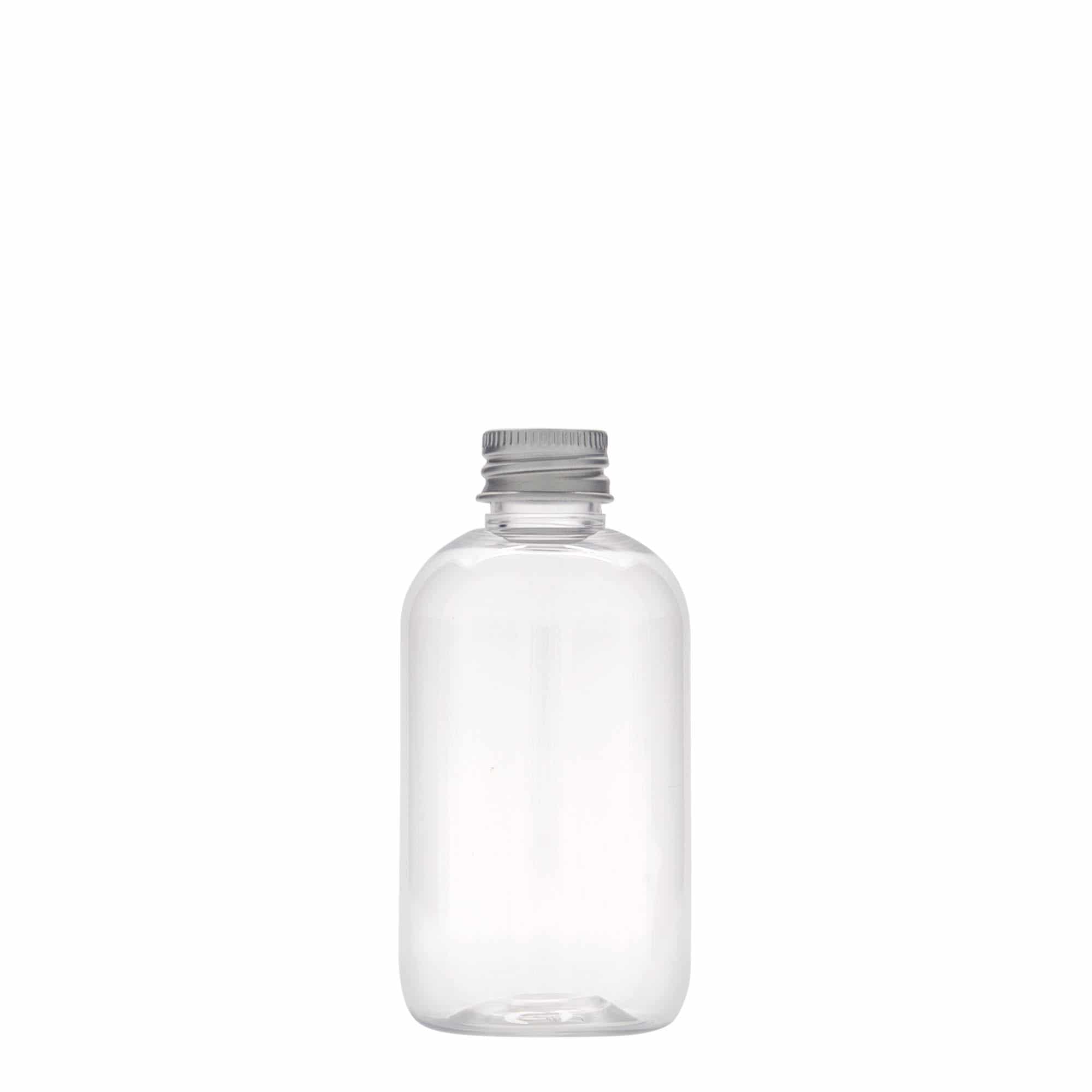 100 ml PET-flaska 'Boston', plast, mynning: GPI 20/410