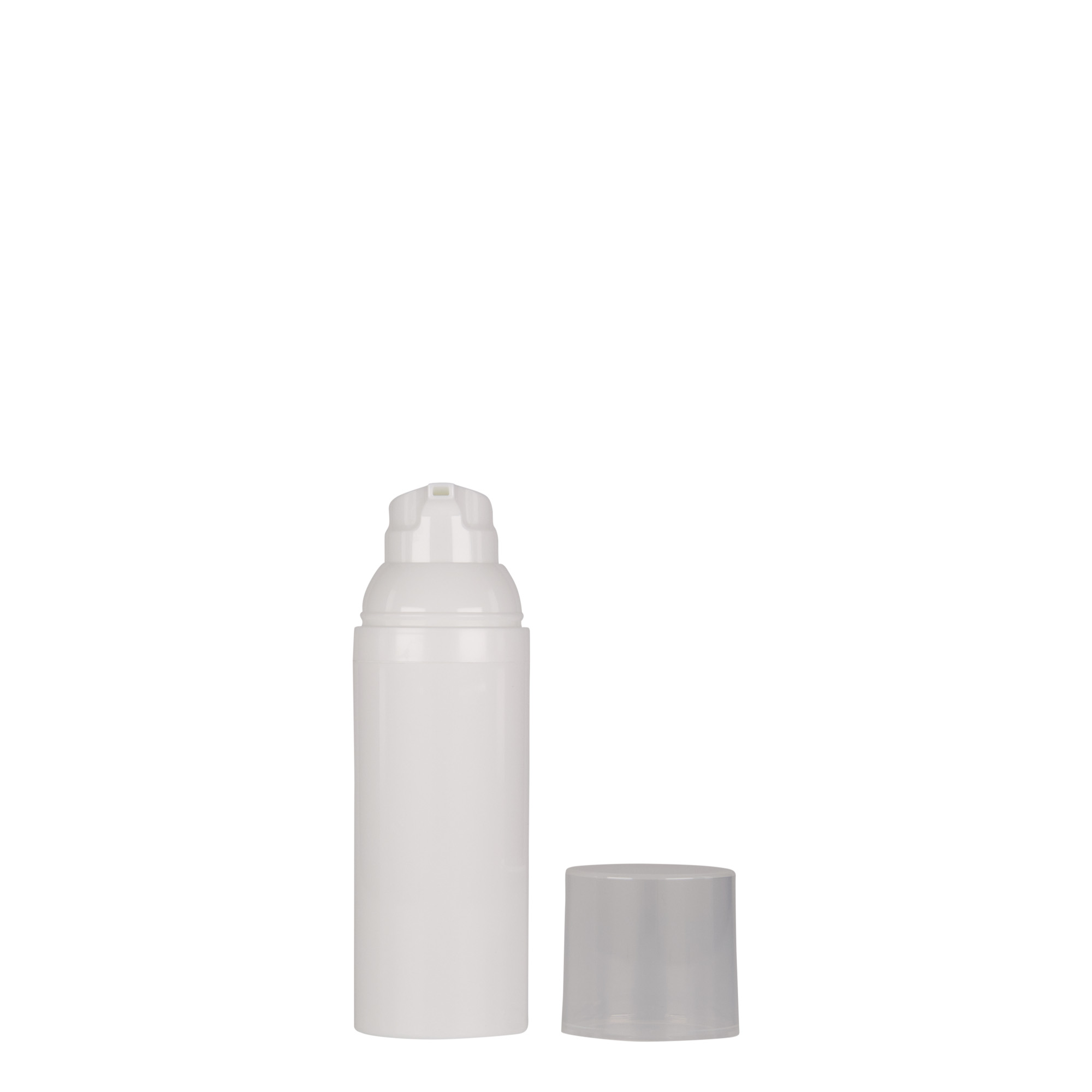 50 ml Airless dipenser 'Mezzo', PP-plast, vit