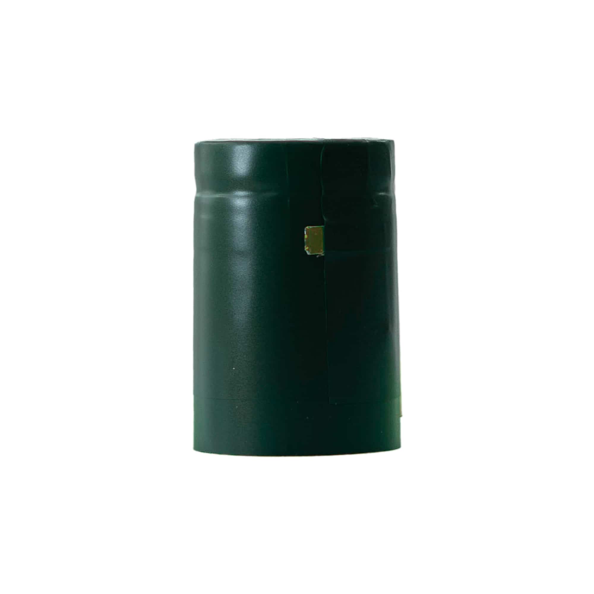 Krympkapsel 32x41, PVC-plast, smaragdgrön