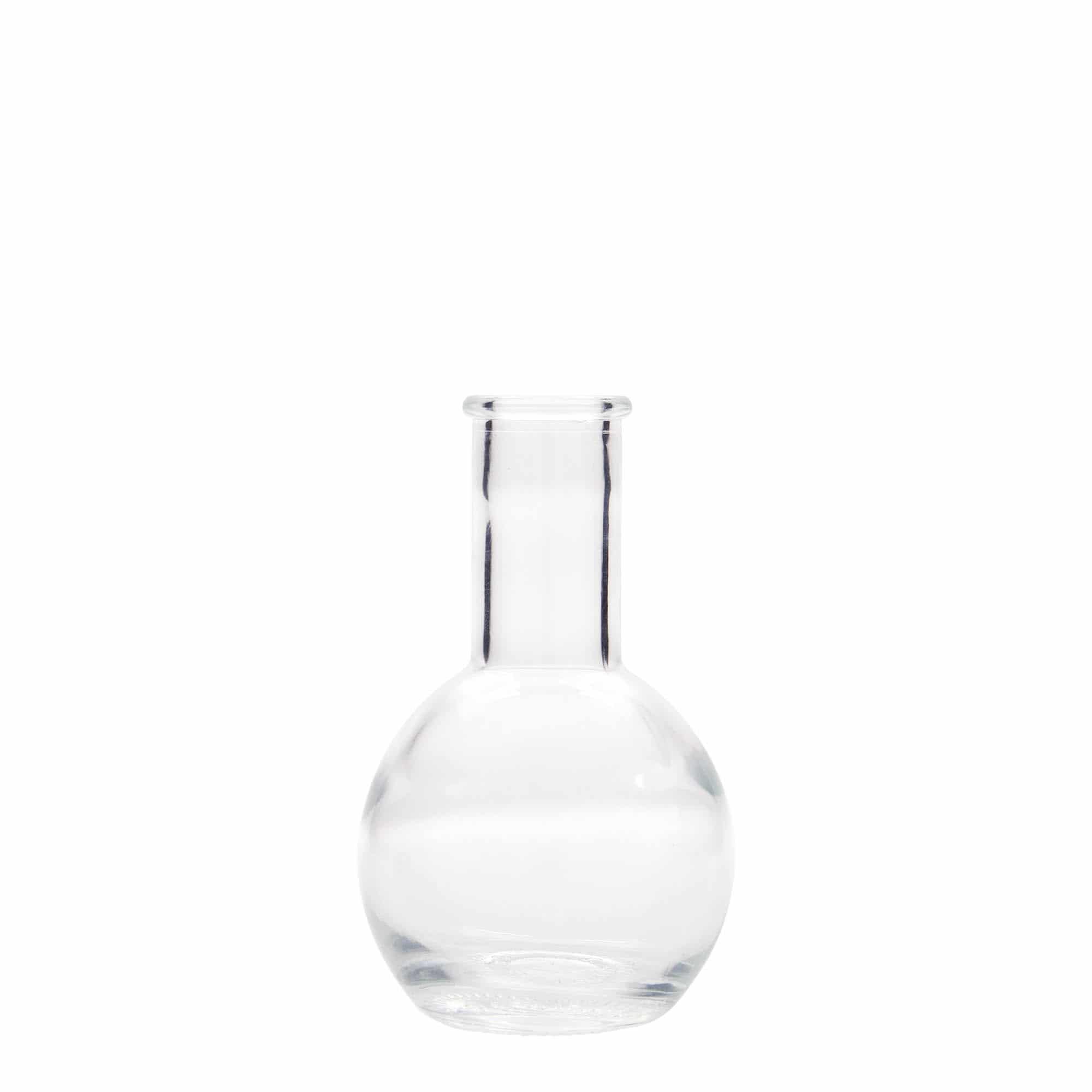 100 ml glasflaska 'Tulipano', mynning: kork