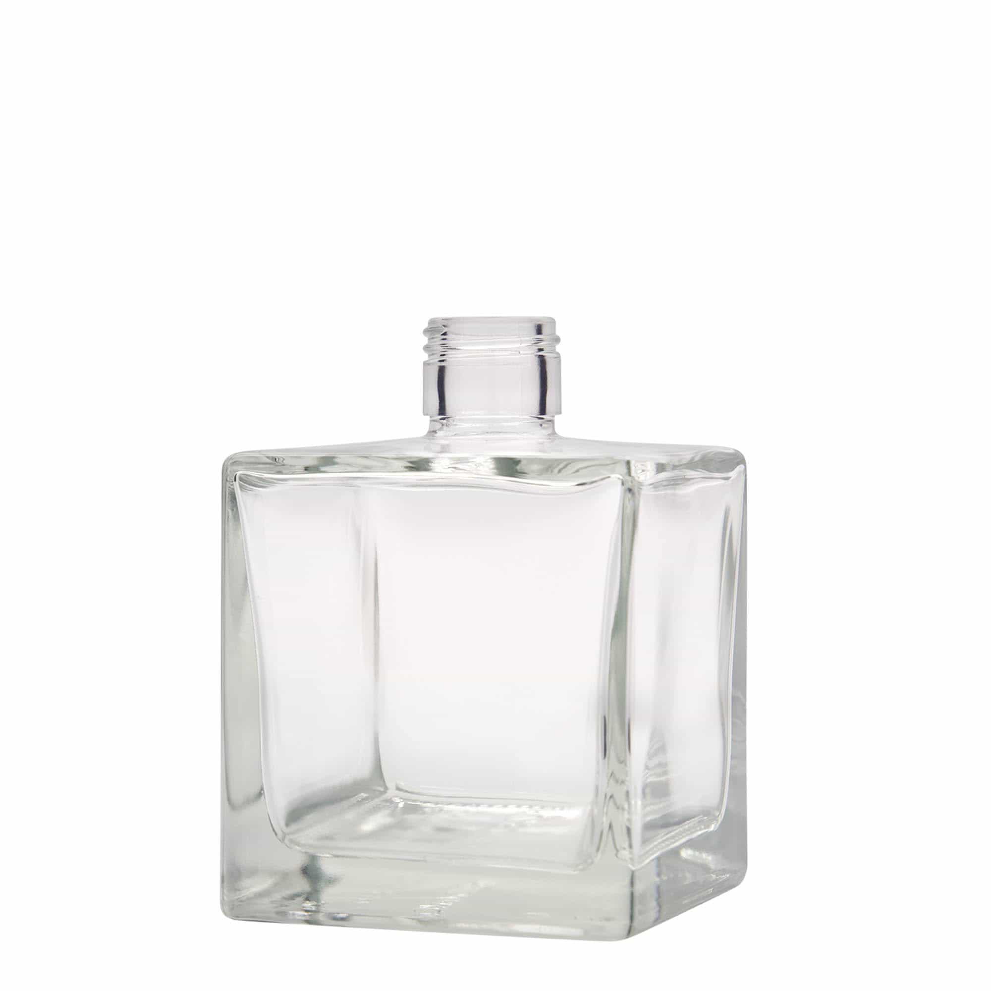 500 ml glasflaska 'Cube', kvadratisk, mynning: PP 31,5