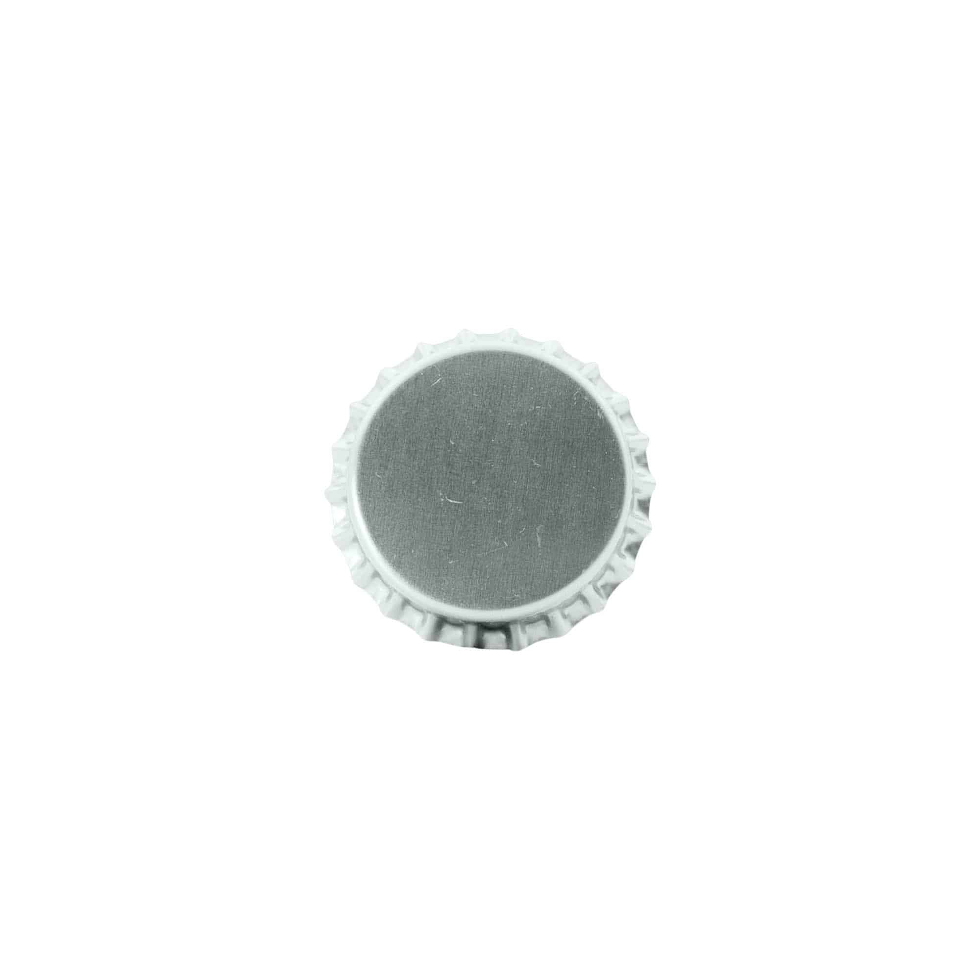 Kronkapsyl 29 mm, metall, silver