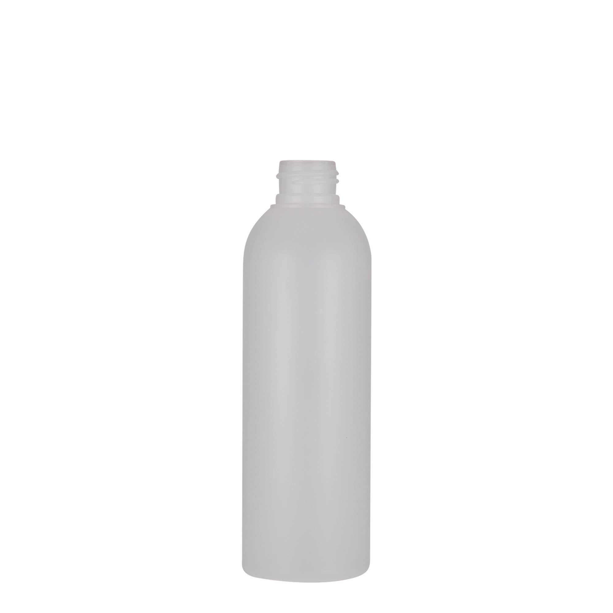 200 ml plastflaska 'Tuffy', HDPE, natur, mynning: GPI 24/410