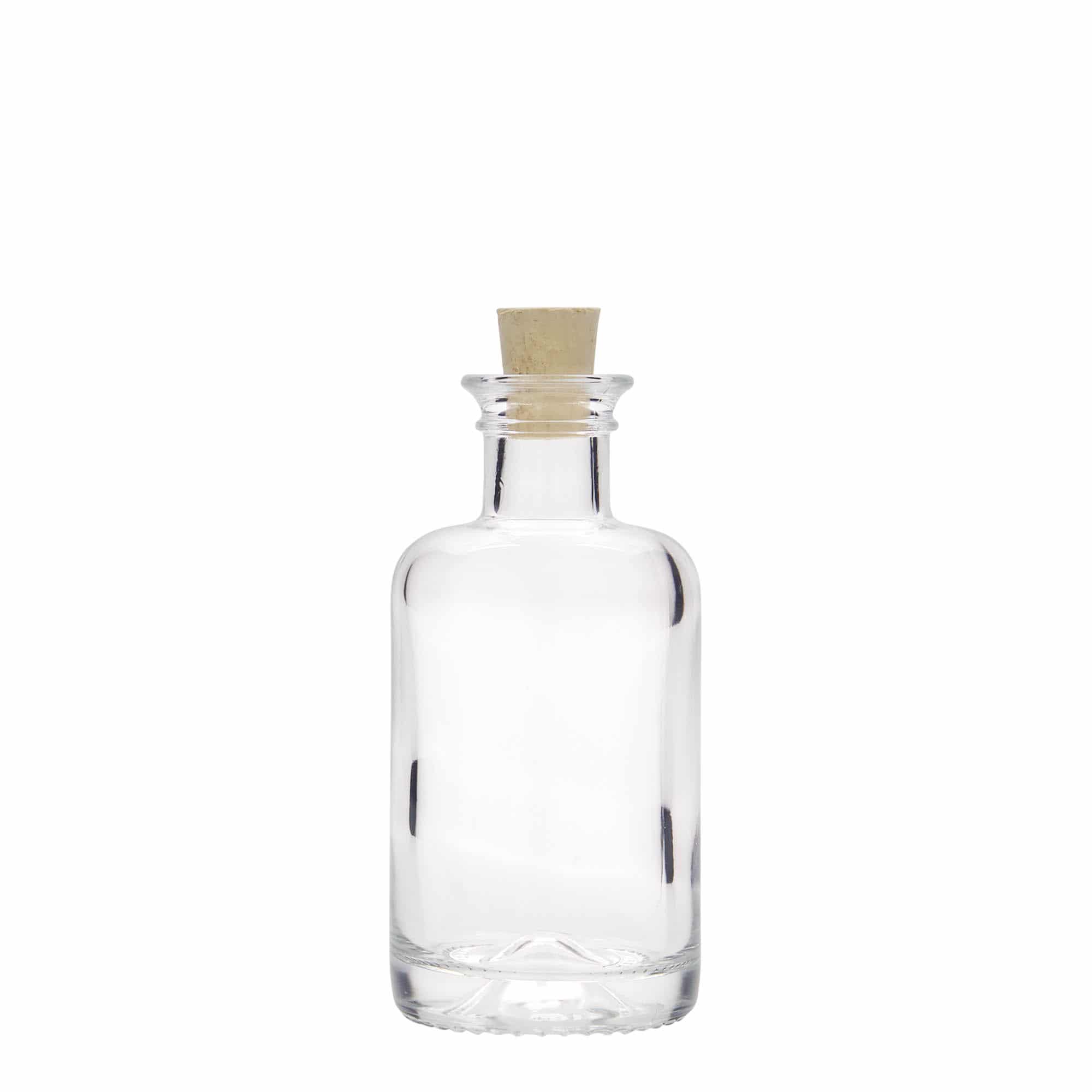 100 ml apoteksglasflaska, mynning: kork