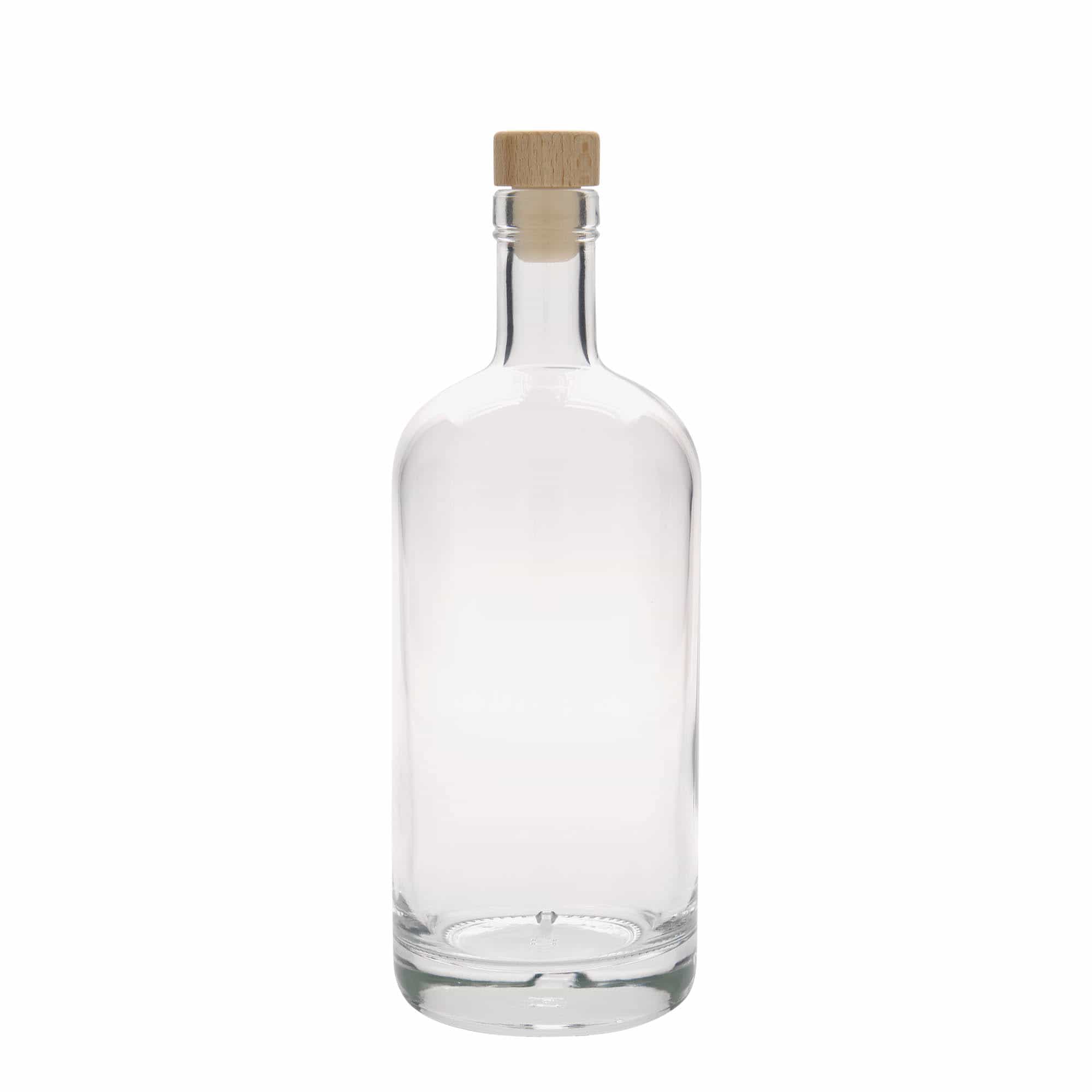 700 ml glasflaska 'Linea Uno', mynning: kork