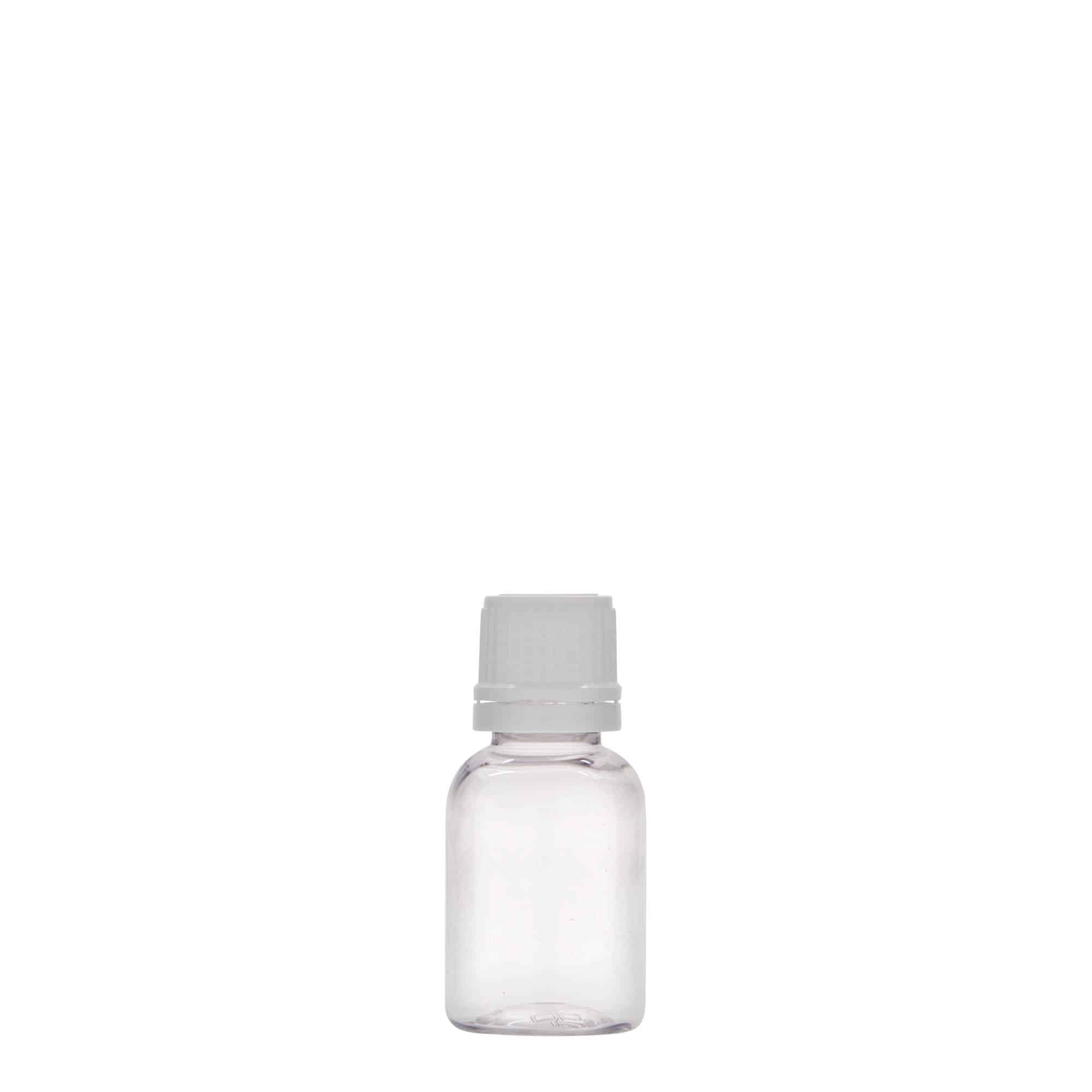 20 ml PET-medicinflaska 'Easy Living', plast, mynning: DIN 18