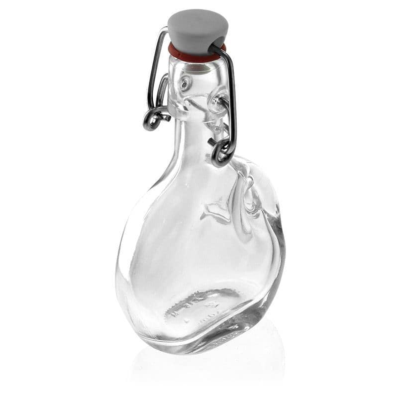 40 ml glasflaska 'Lukas', oval, mynning: patentkork