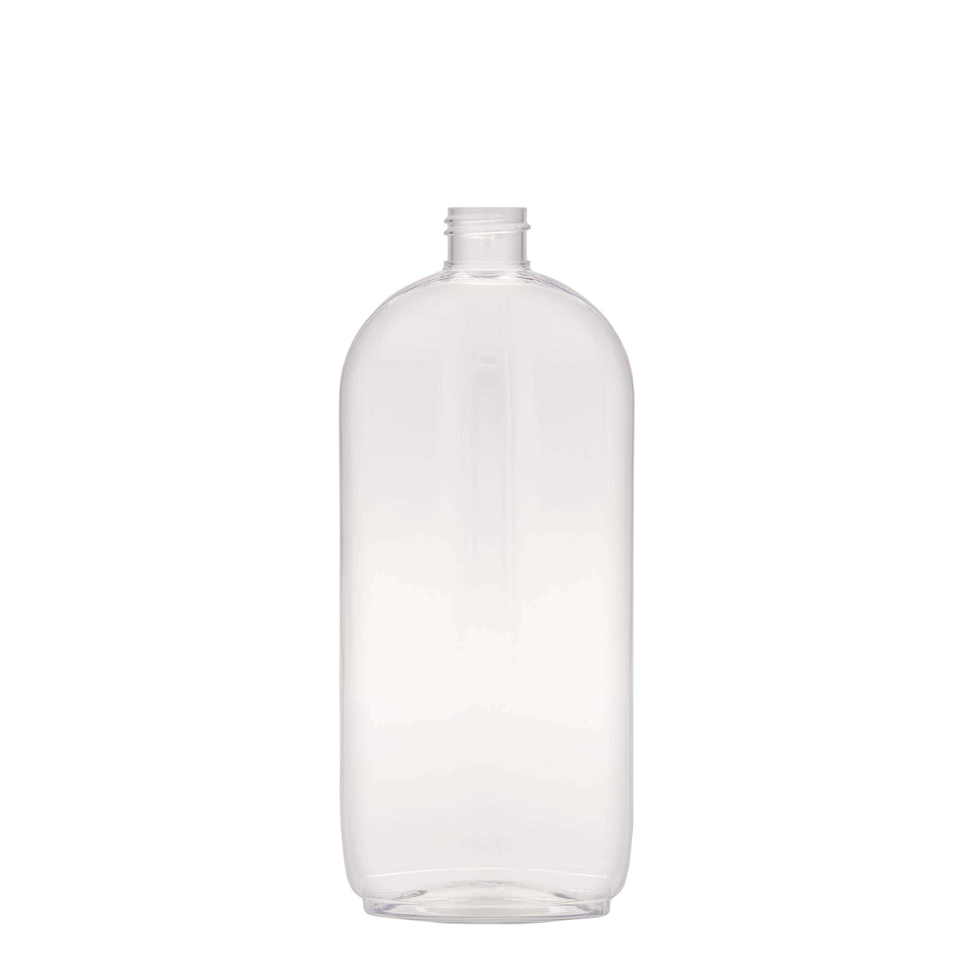 500 ml PET-flaska 'Iris', oval, plast, mynning: GPI 24/410