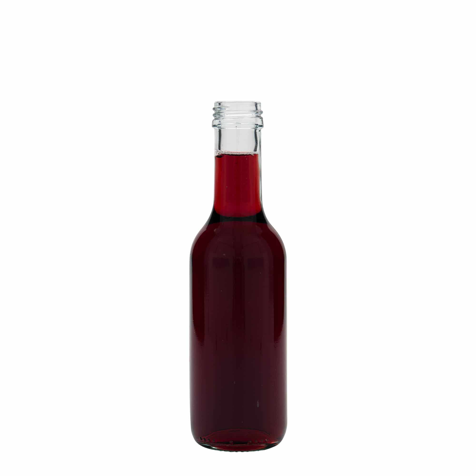 187 ml glasflaska 'Bordeaux Airline', mynning: PP 28