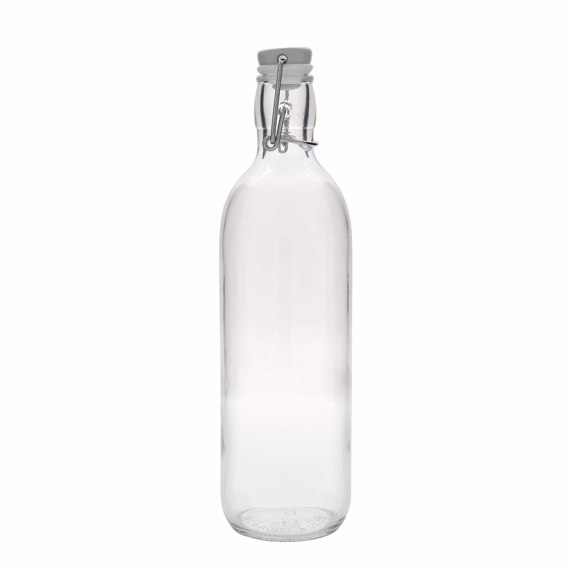 1 000 ml glasflaska 'Emilia', mynning: patentkork