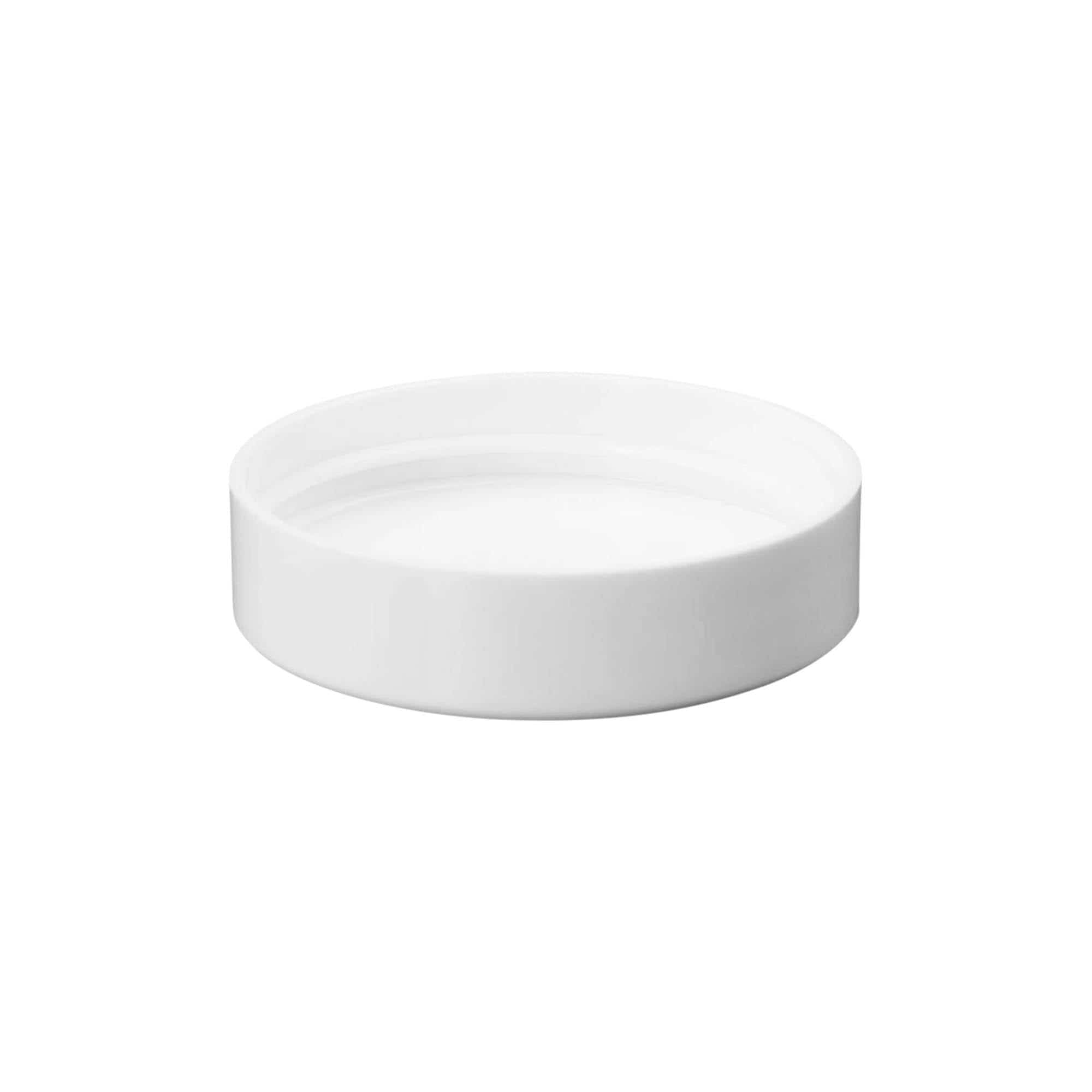 Skruvkapsel för 50 ml 'Beauty', HPM-plast, vit