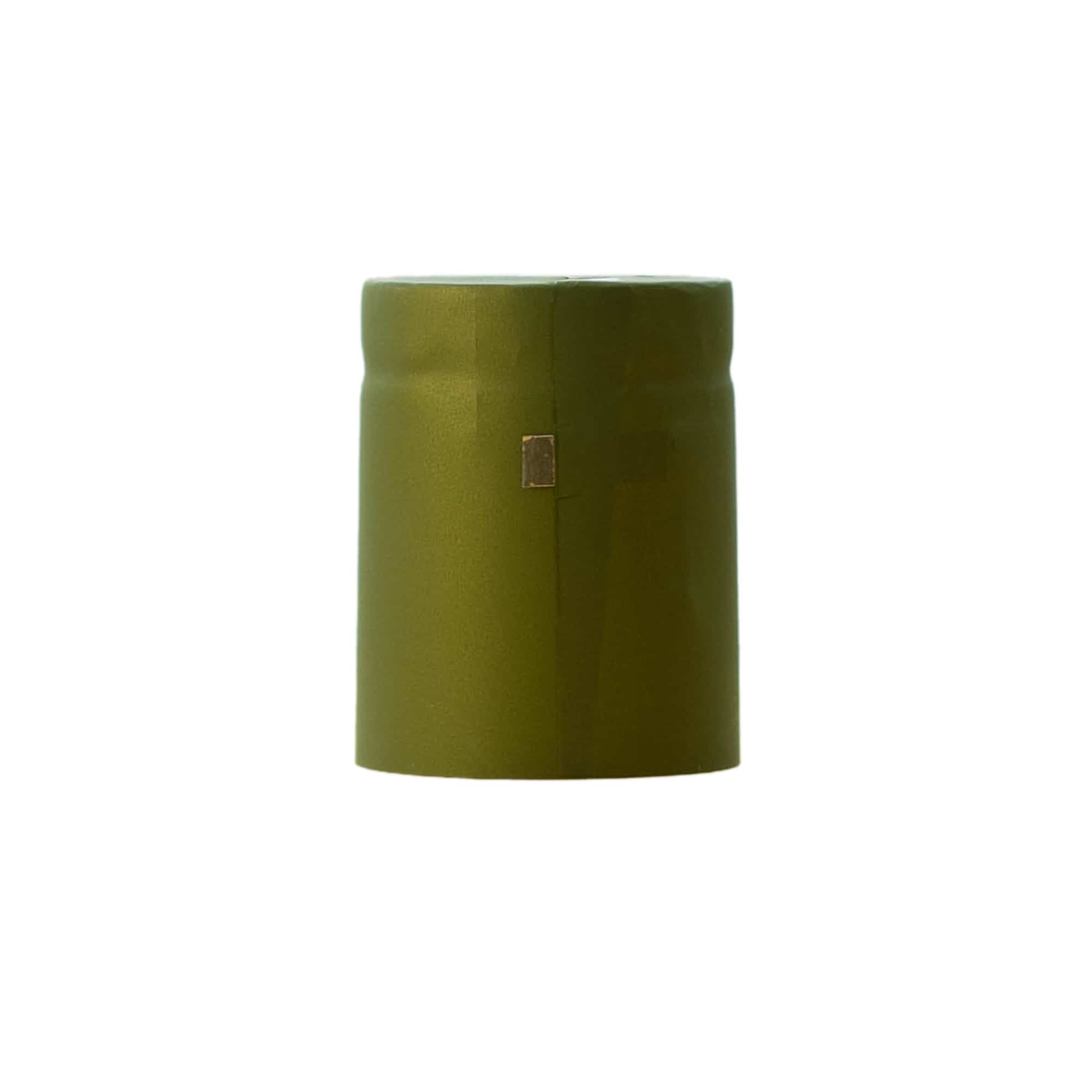 Krympkapsel 32x41, PVC-plast, olivgrön