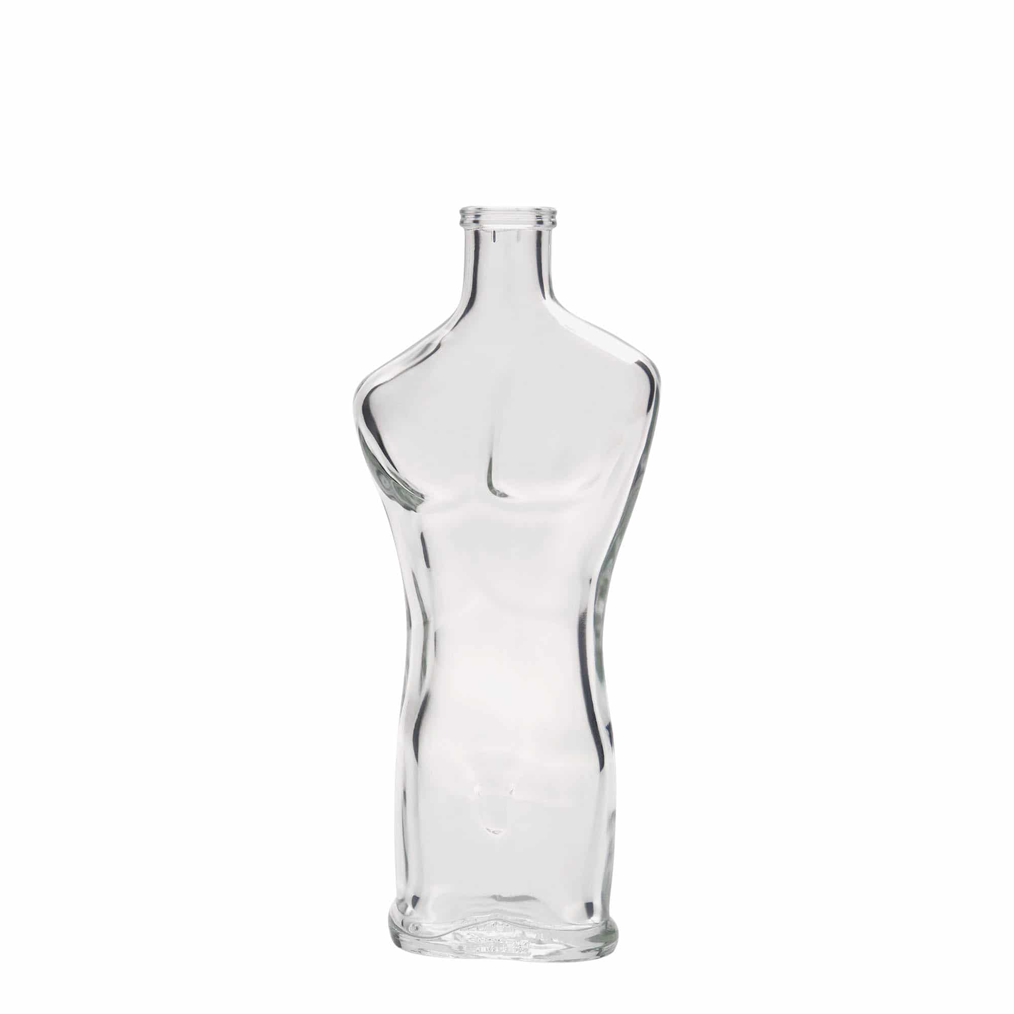 200 ml glasflaska 'Adam', mynning: kork