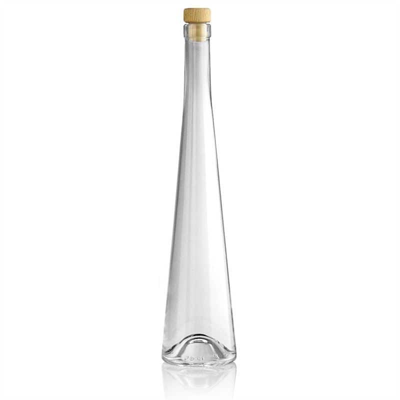 500 ml glasflaska 'Dama Rondo', mynning: kork