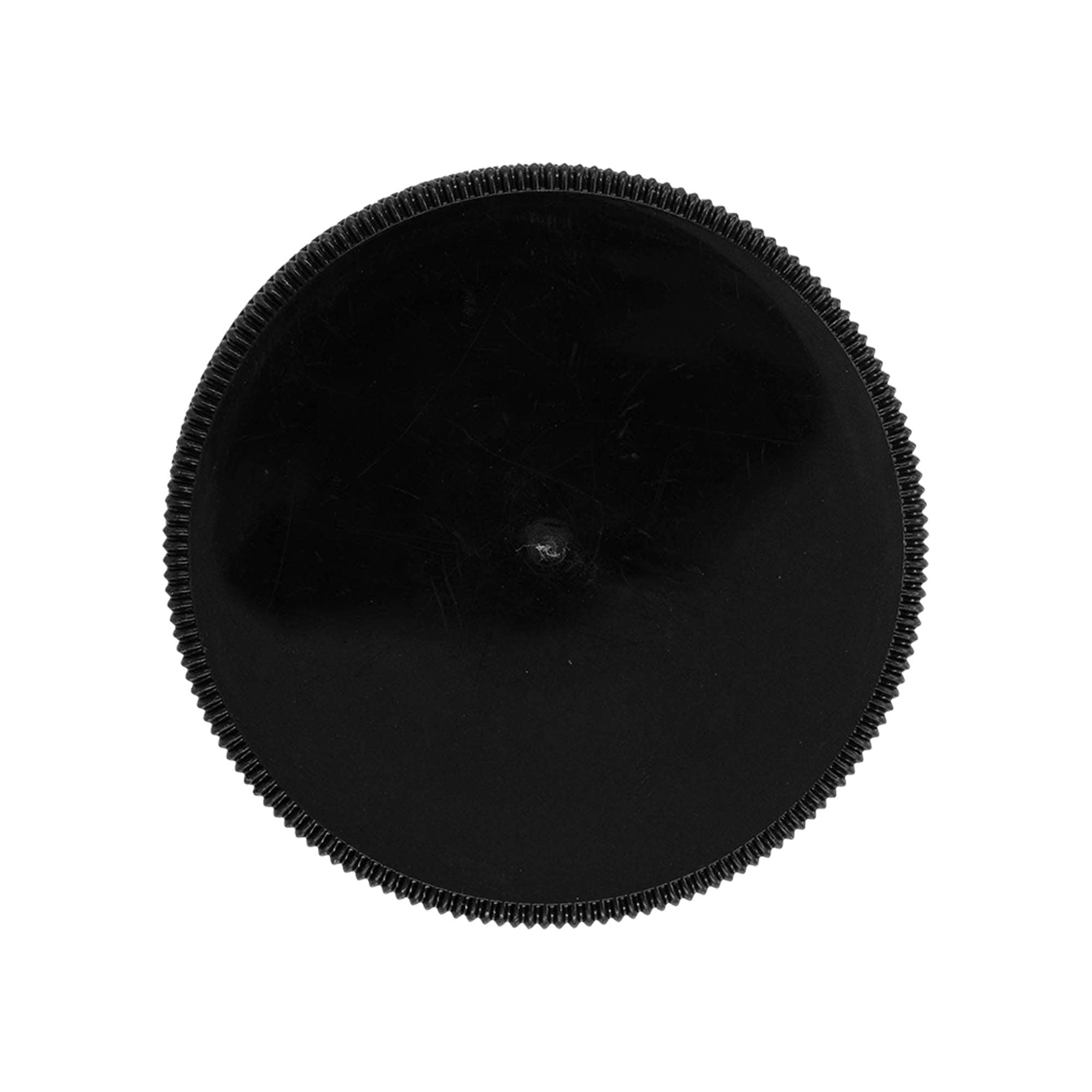 Skruvkapsel med EPE-inlägg, PP-plast, svart, för mynning: DIN 60