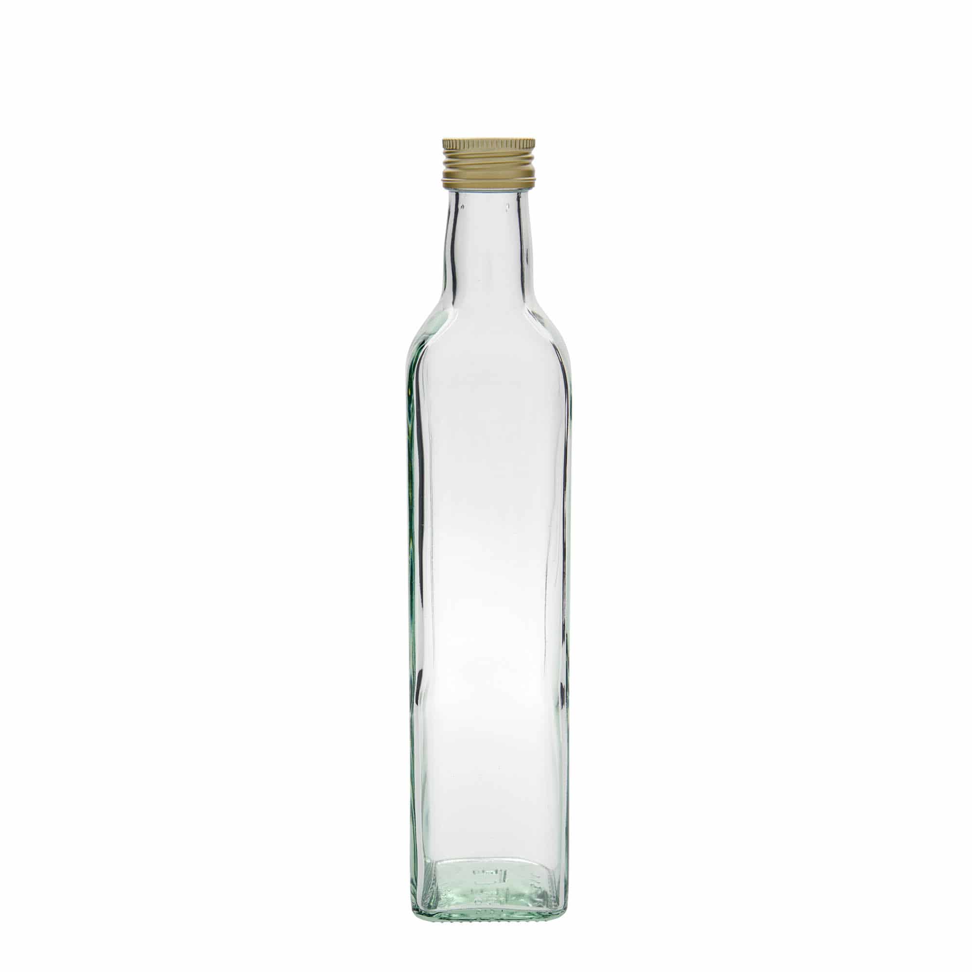 500 ml glasflaska 'Marasca', kvadratisk, mynning: PP 31,5