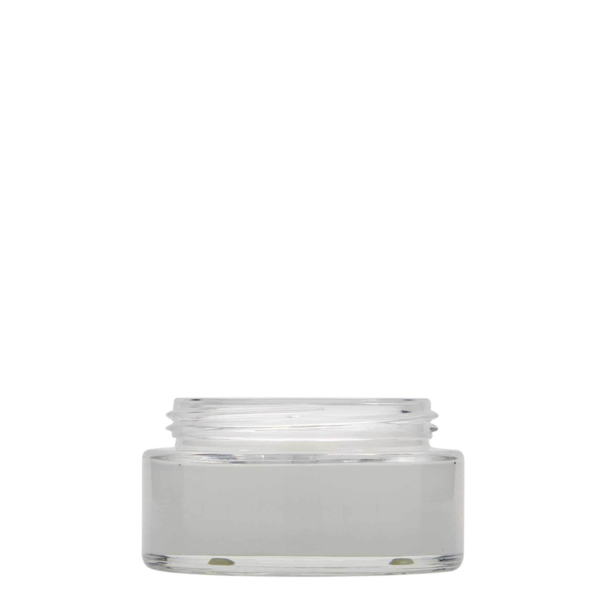 100 ml burk 'Clear Edition', glas, mynning: skruvkapsel