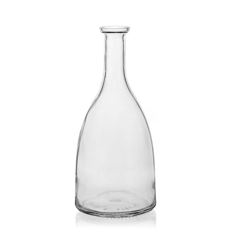 700 ml glasflaska 'Viola', mynning: kork