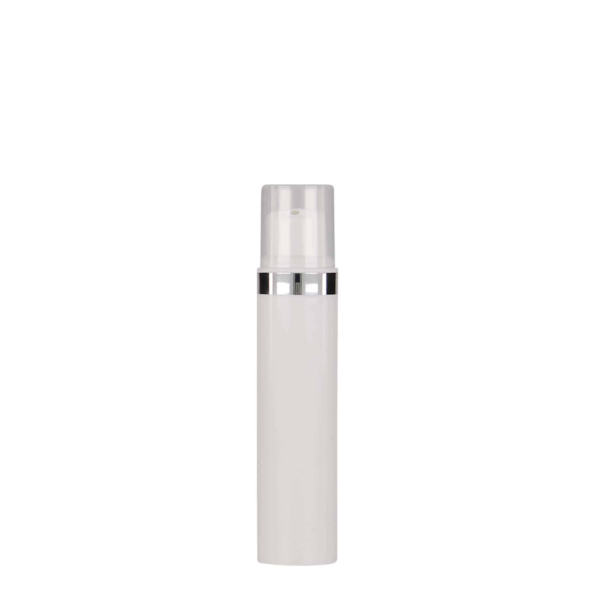 15 ml Airless dipenser 'Nano', PP-plast, vit