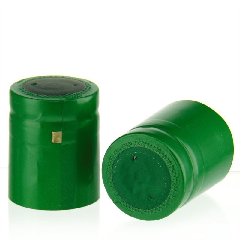 Krympkapsel 32x41, PVC-plast, grön