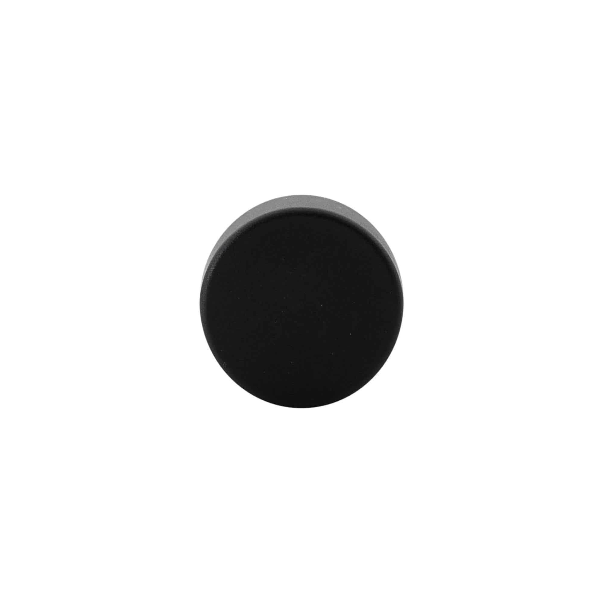 Greppkork 19 mm, plast, svart, för mynning: kork