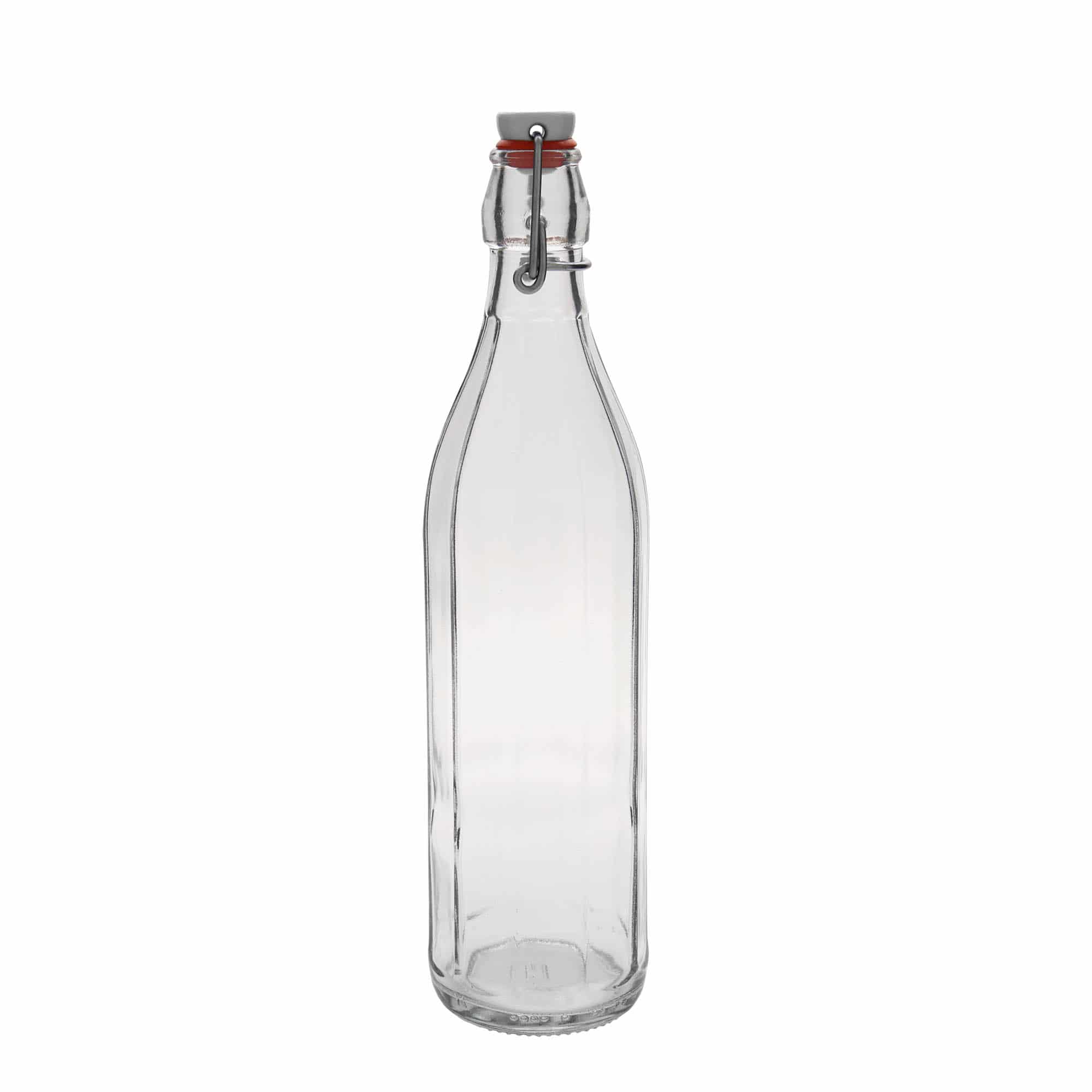 750 ml glasflaska 'Bravo', tiokantig, mynning: patentkork