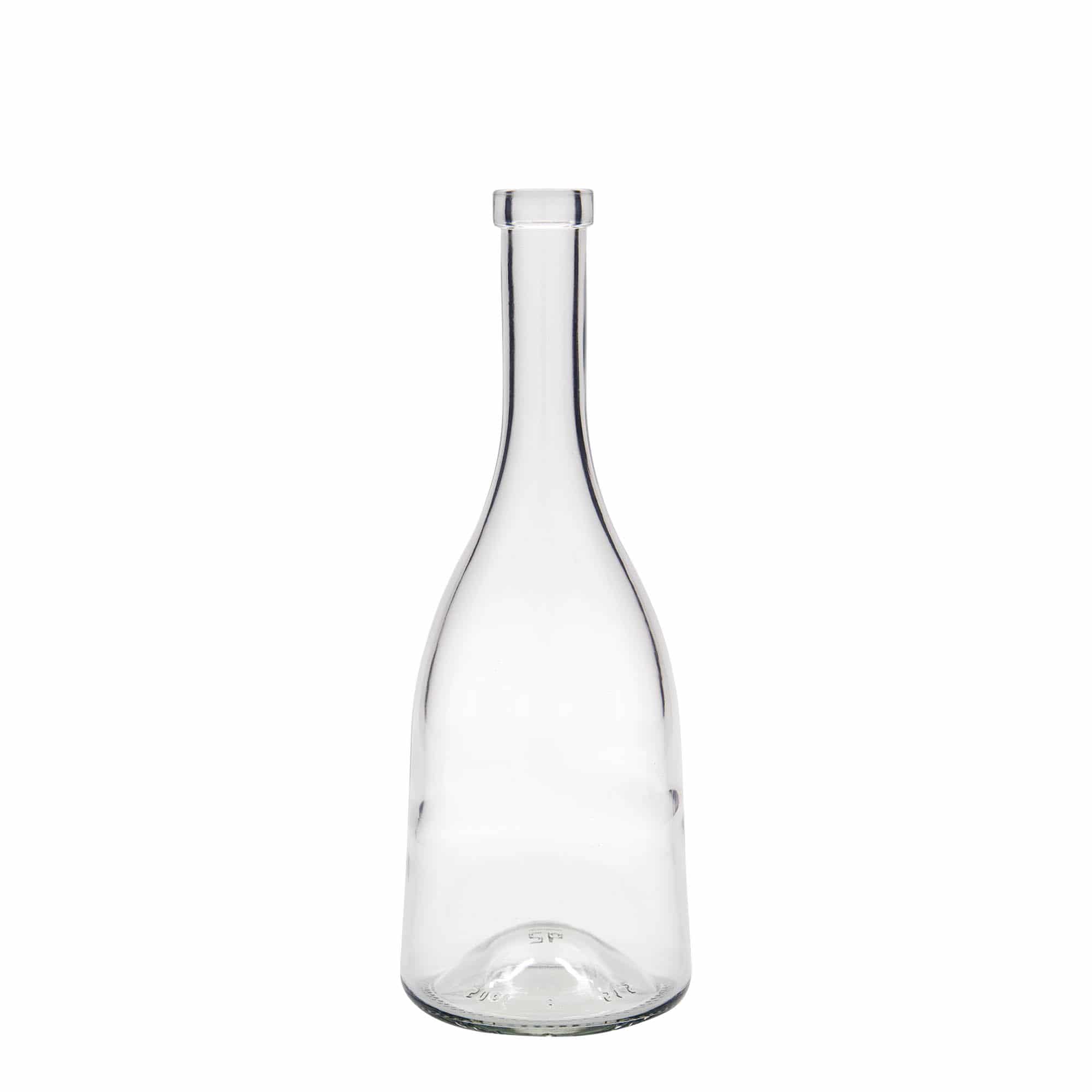 500 ml glasflaska 'Rustica', mynning: kork