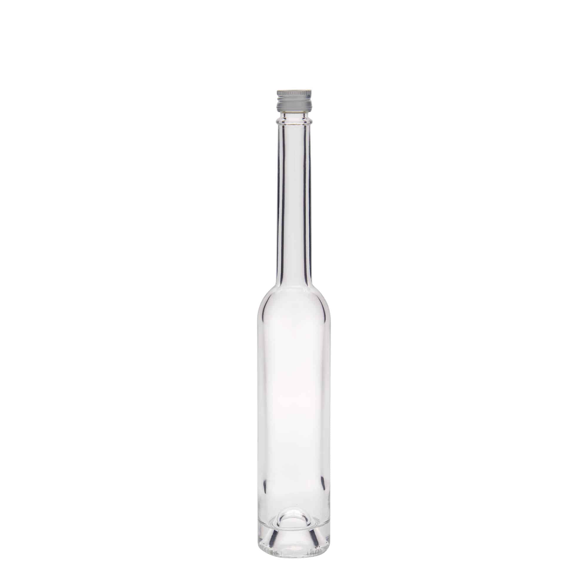 100 ml glasflaska 'Platina', mynning: PP 18