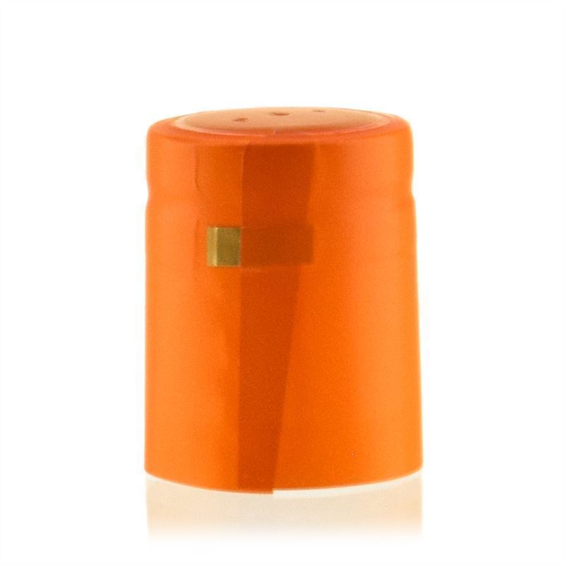 Krympkapsel 32x41, PVC-plast, orange