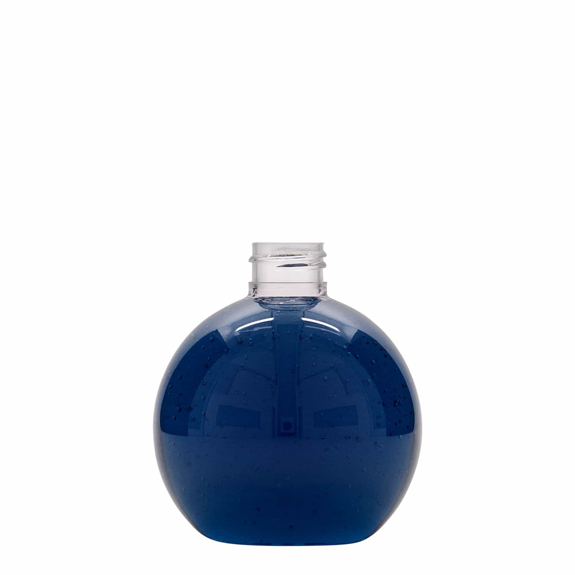 250 ml PET-flaska 'Perry', rund, plast, mynning: GPI 24/410