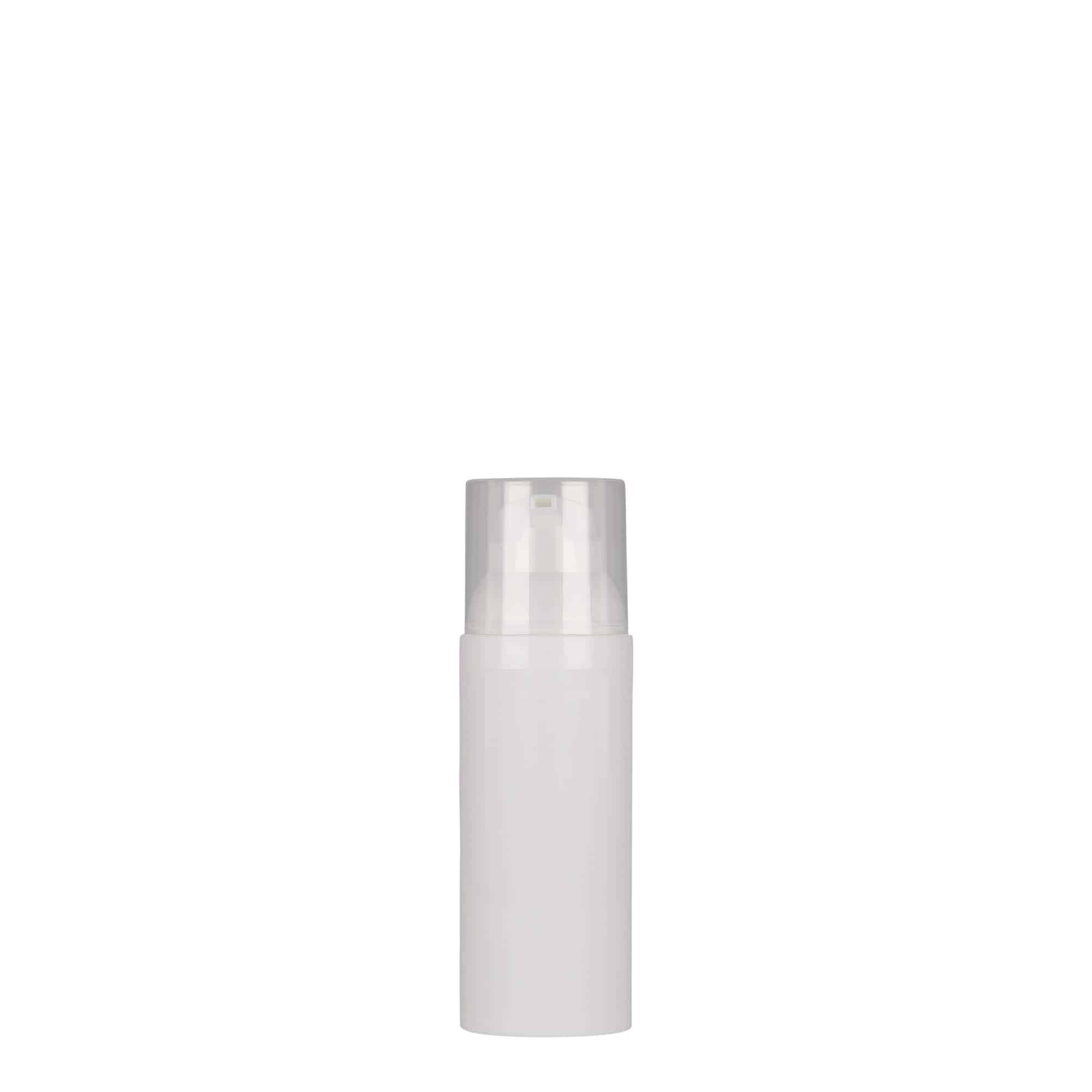 50 ml Airless dipenser 'Mezzo', PP-plast, vit