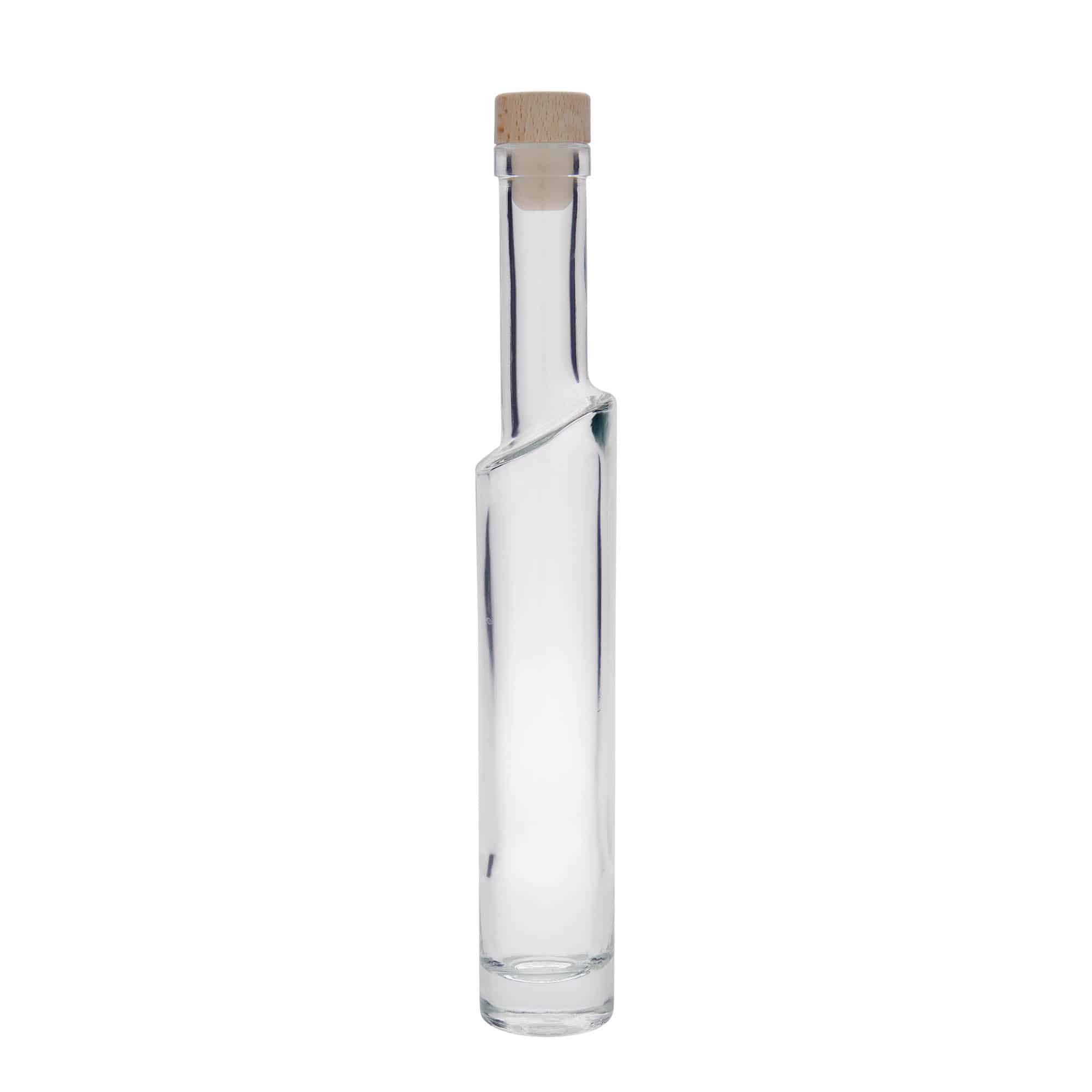 200 ml glasflaska 'Feeling', mynning: kork