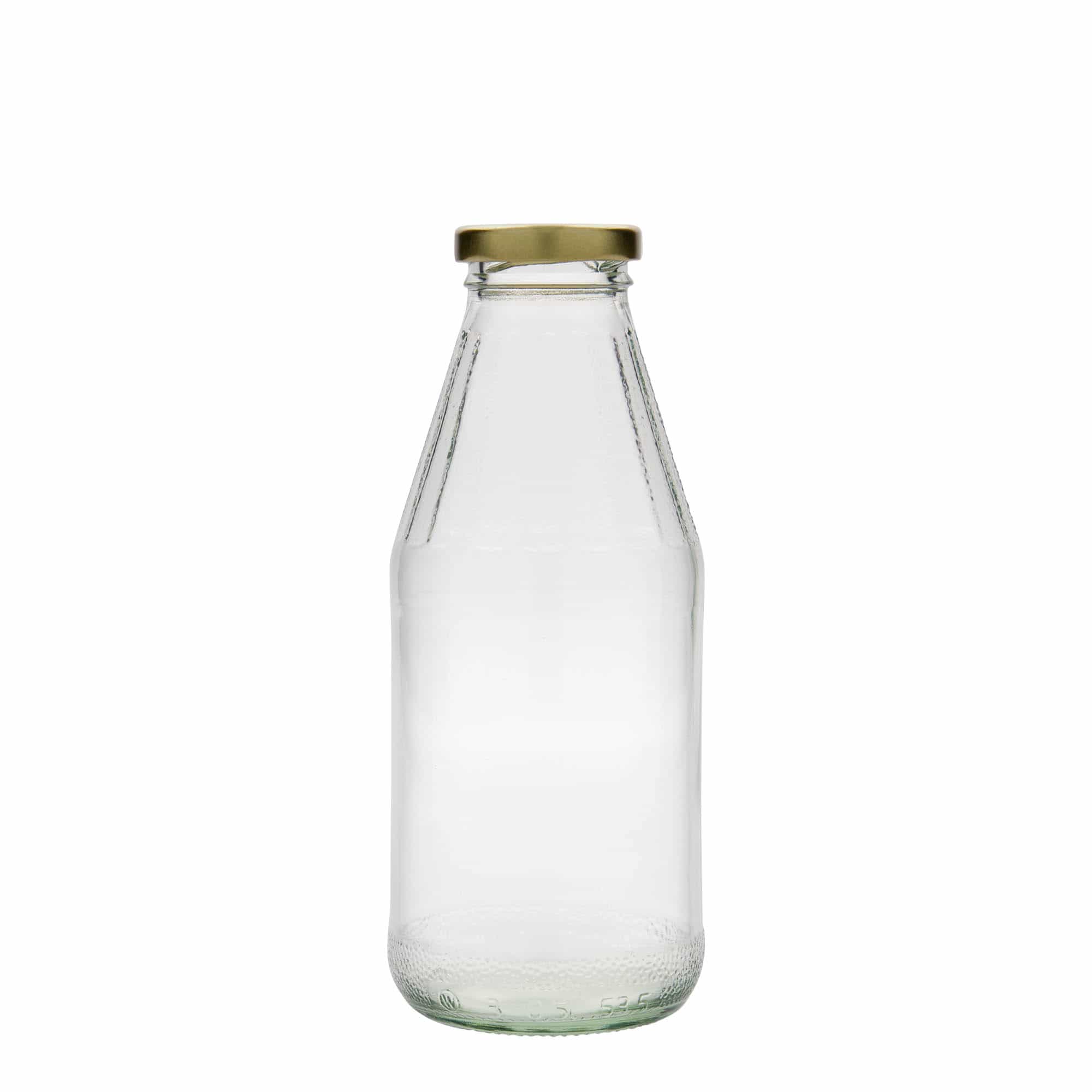 500 ml universalflaska med bred hals, glas, mynning: twist off (TO 43)