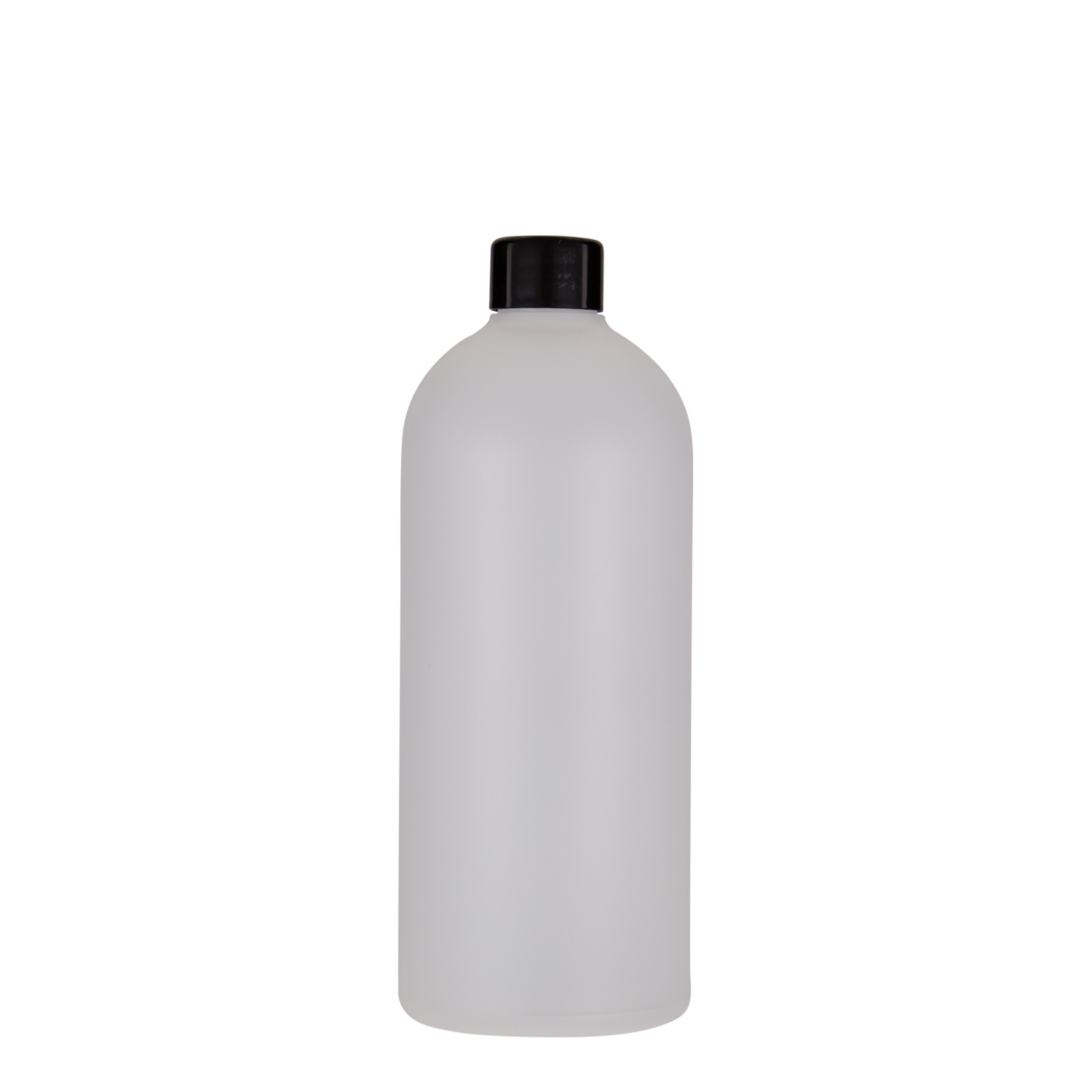 500 ml plastflaska 'Tuffy', HDPE, natur, mynning: GPI 24/410