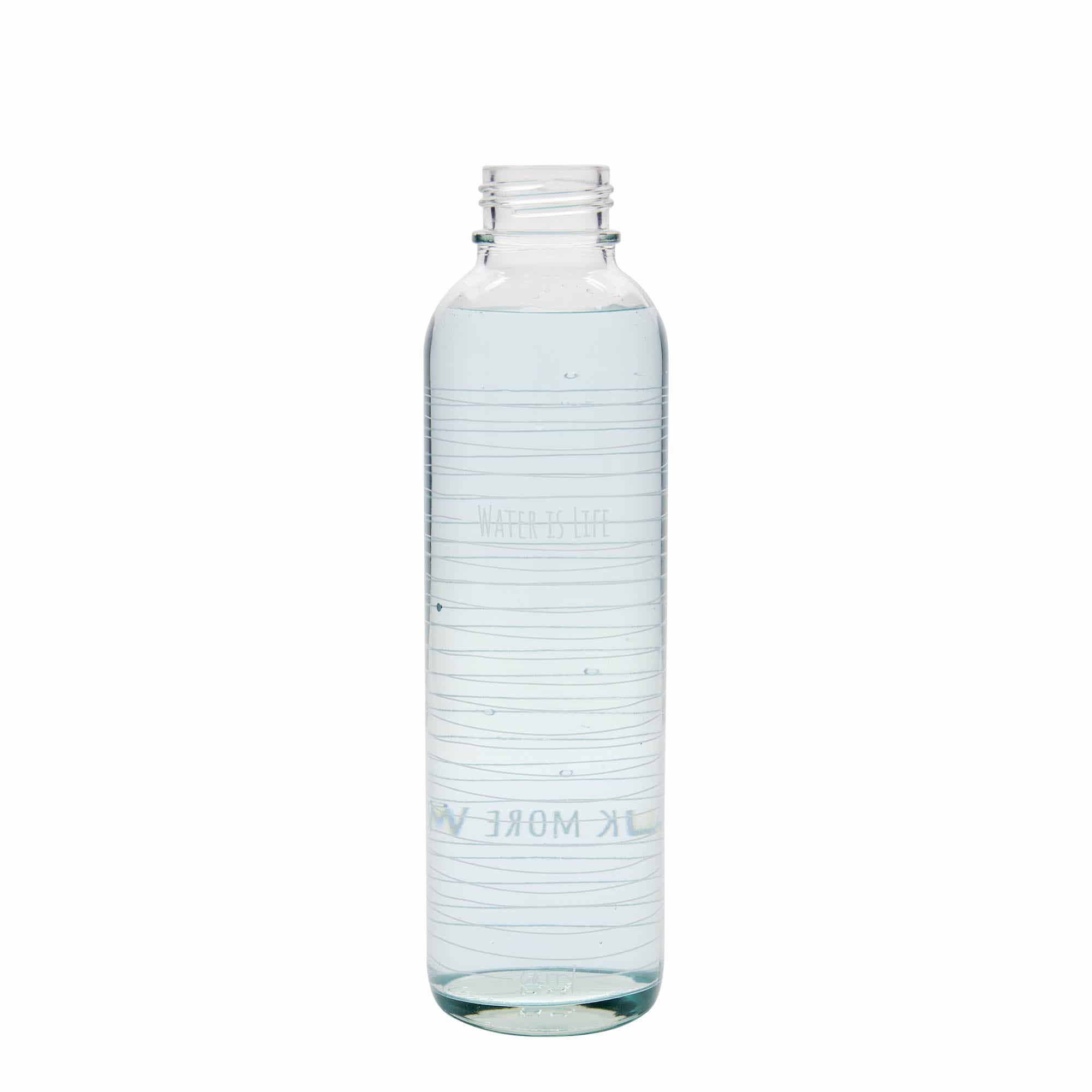 700 ml dricksflaska CARRY Bottle, motiv: Water is Life, mynning: skruvkapsel