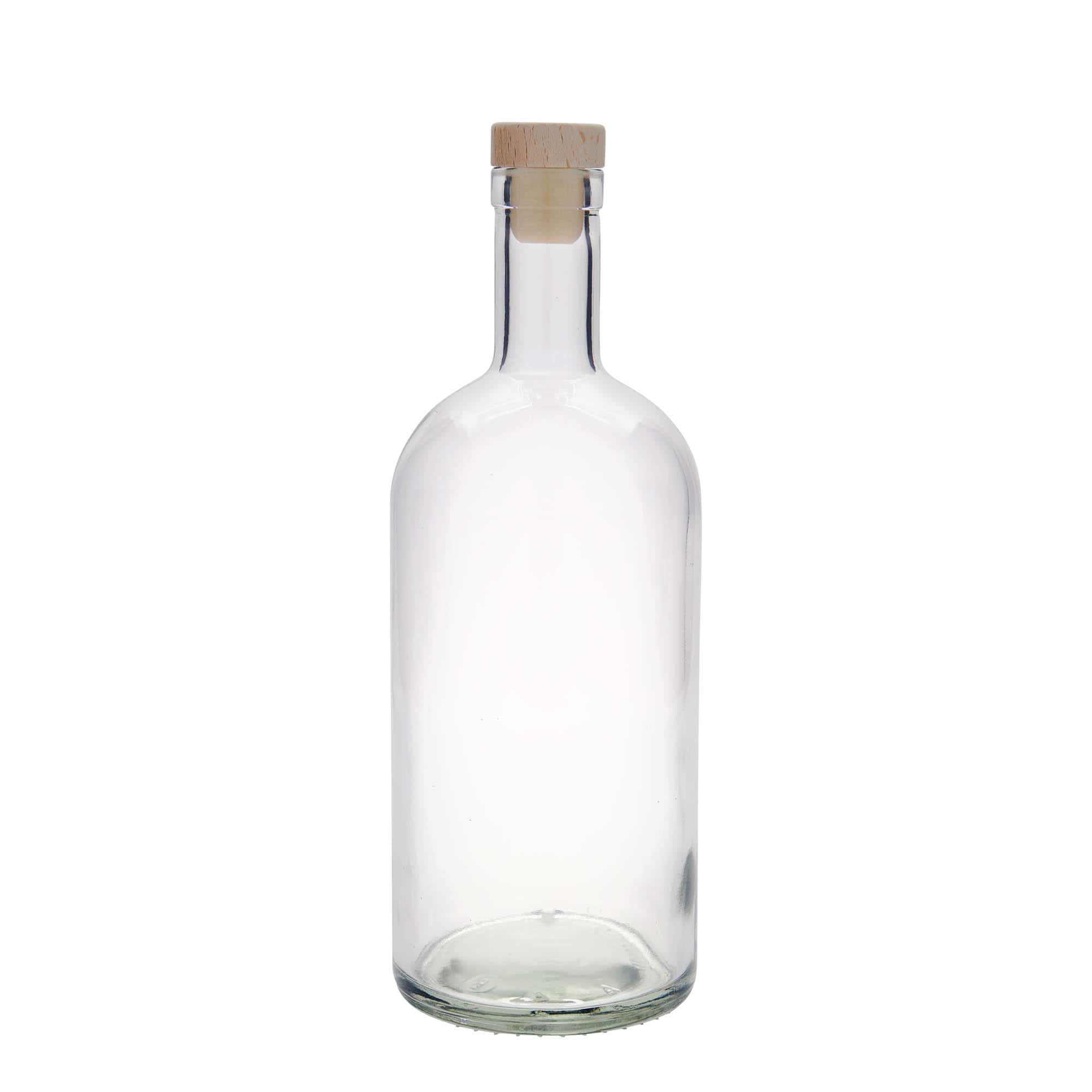 1000 ml glasflaska 'Gerardino', mynning: kork