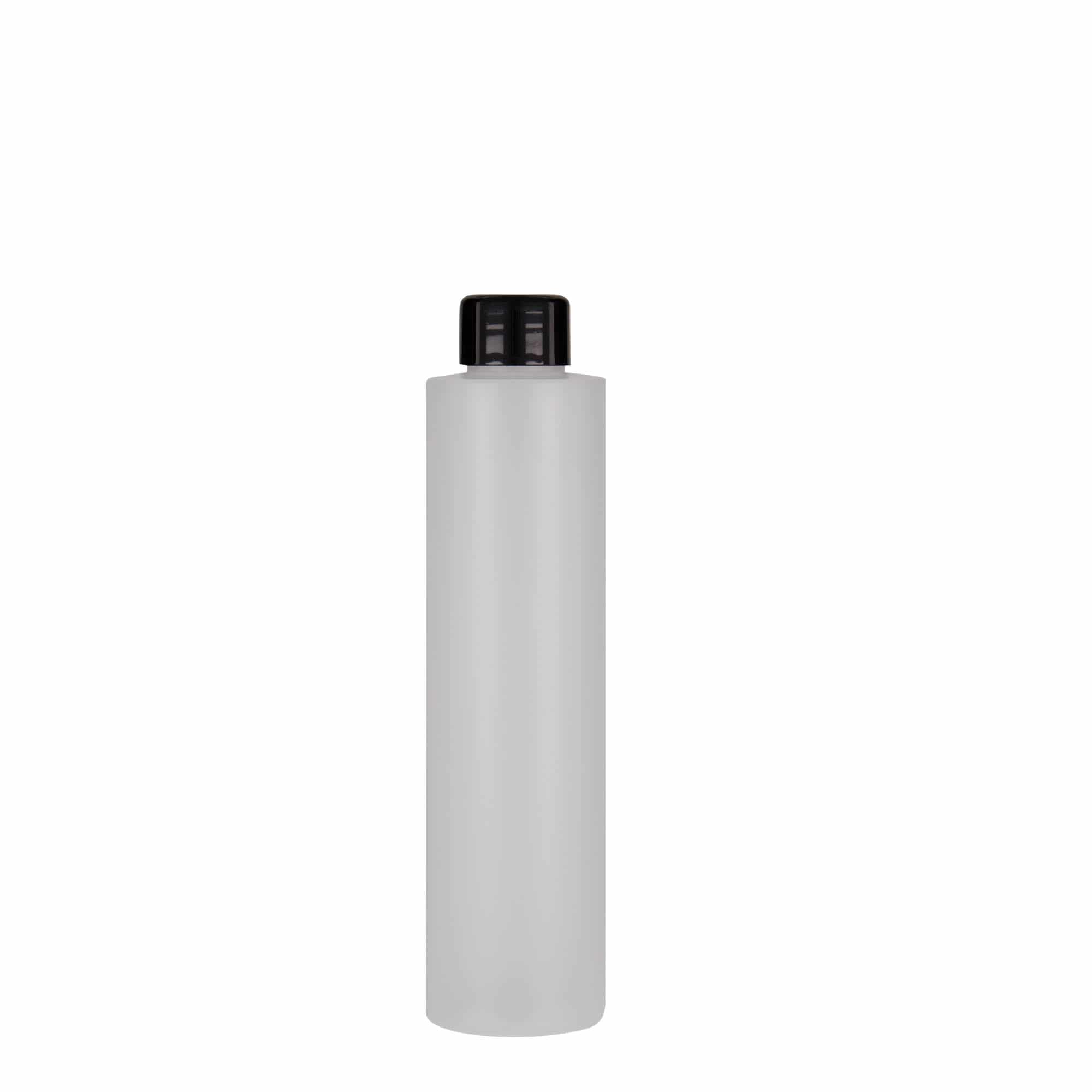 200 ml plastflaska 'Pipe', HDPE, natur, mynning: GPI 24/410