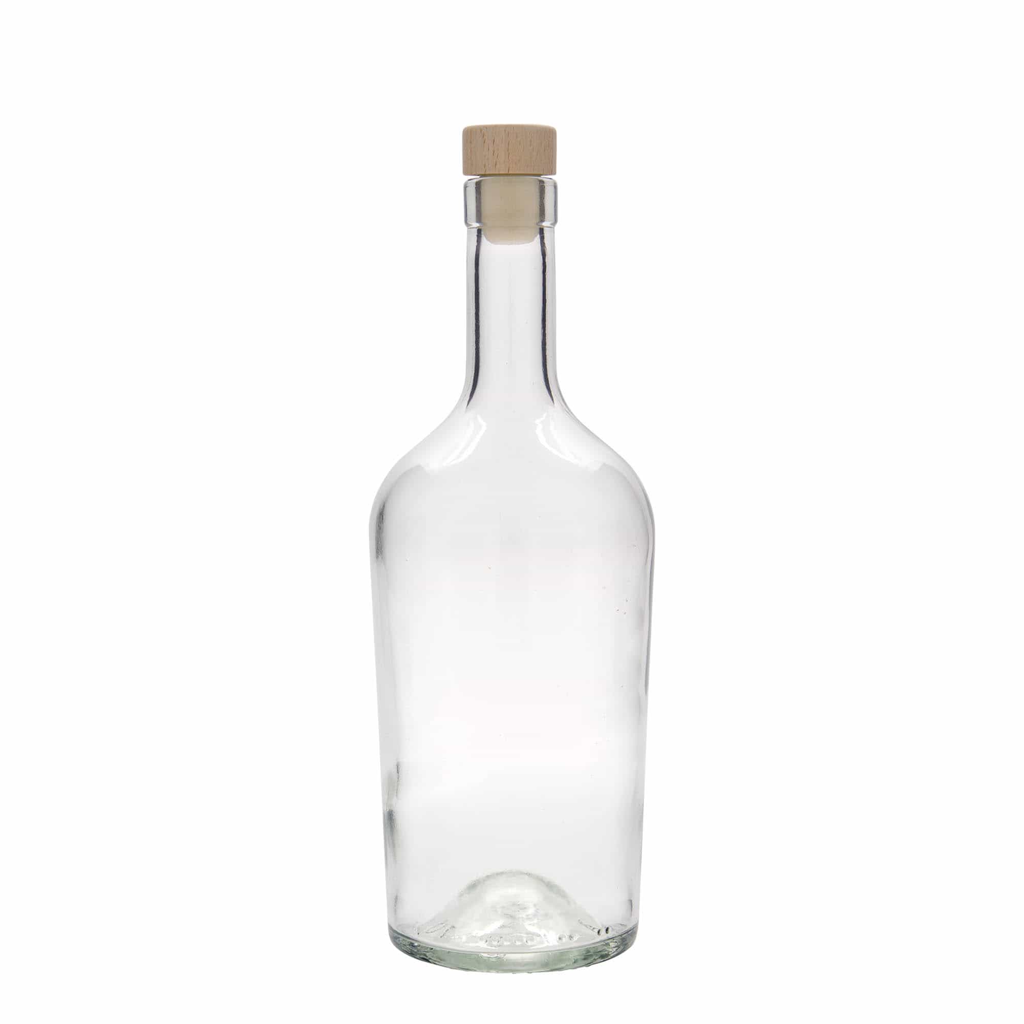 700 ml glasflaska 'Margarethe', mynning: kork